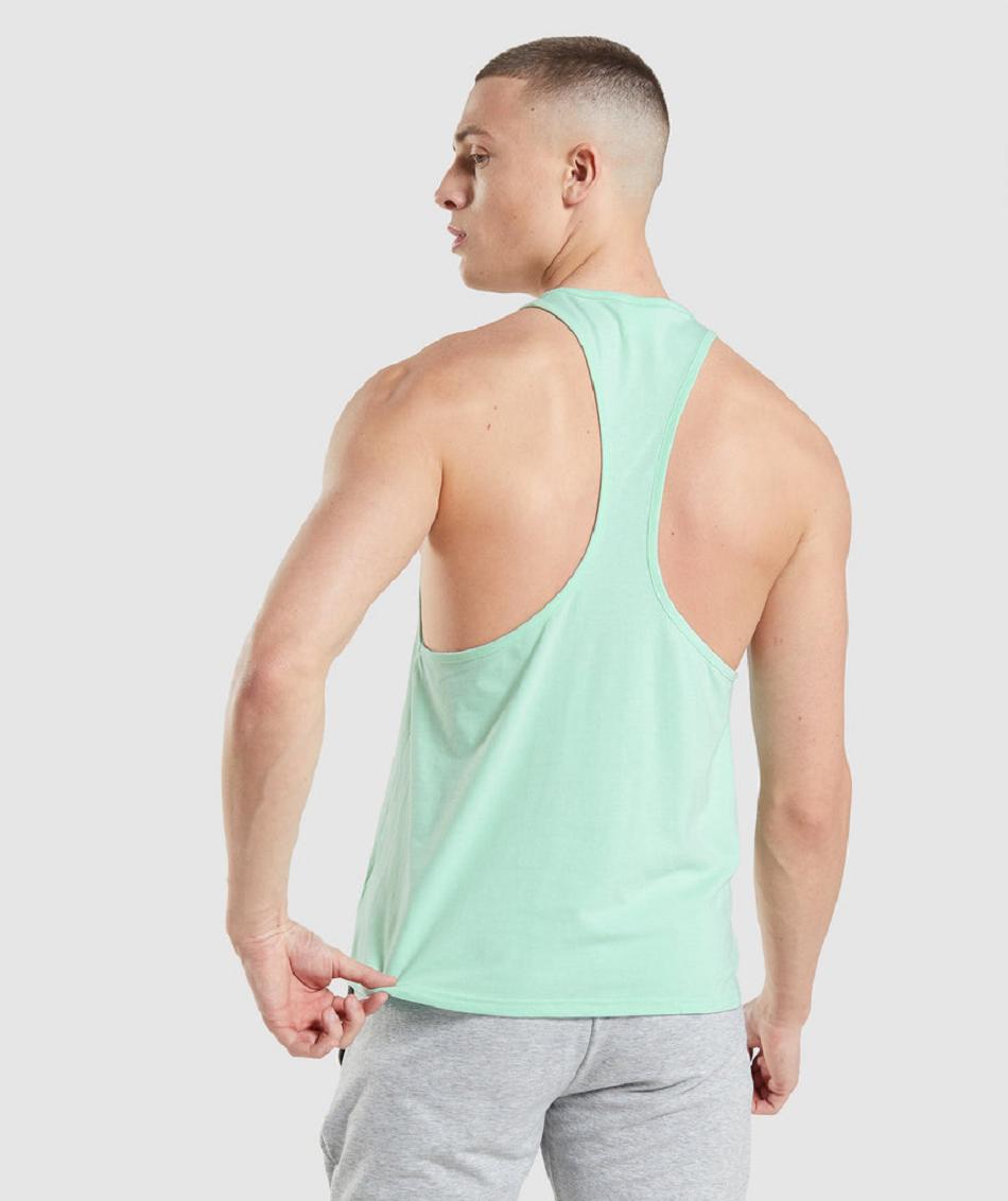 Stringers Męskie Gymshark Critical Niebieskie | PL 3743DFM